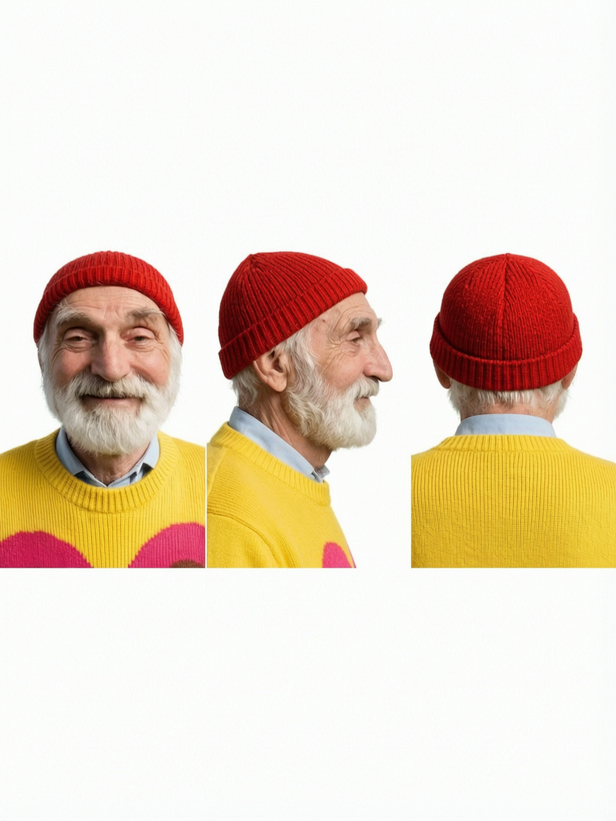 Face Three-View output example